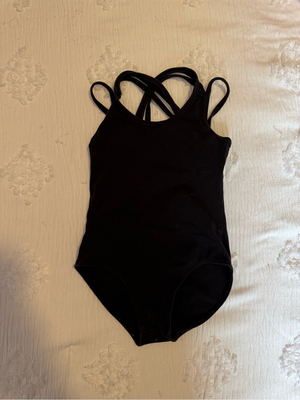 Girls Black Leotard
